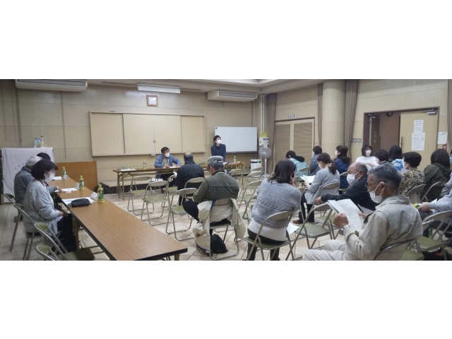 社会福祉協議会・学区社会教育委員会・竜美地域包括センターよりご臨席賜り開催